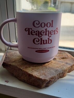 Cool Teacher's Club Pink Coffee Mug